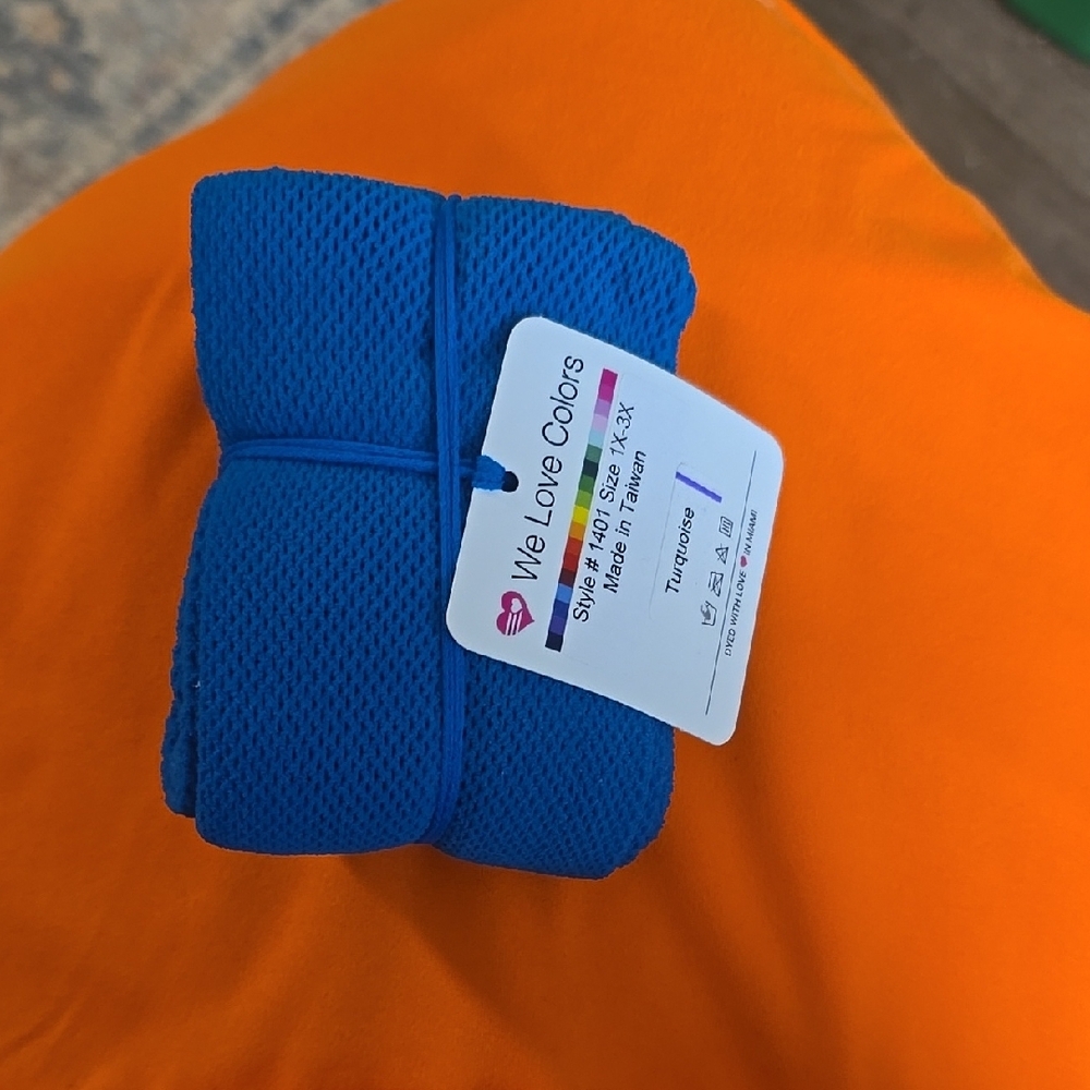 We Love Colors Turquoise Fishnets